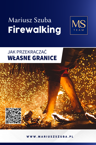 Szkolenie - Firewalking - Plakat na www